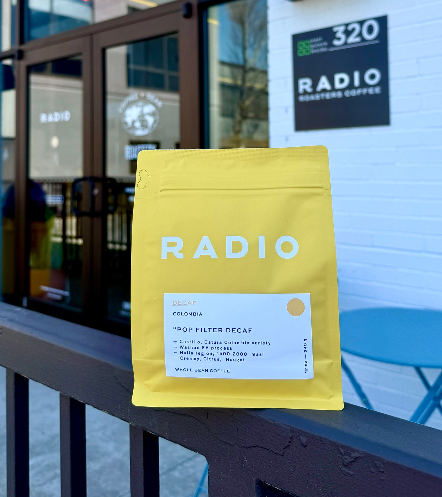 Decaf Coffee - Colombia, from Radio Roasters Coffee