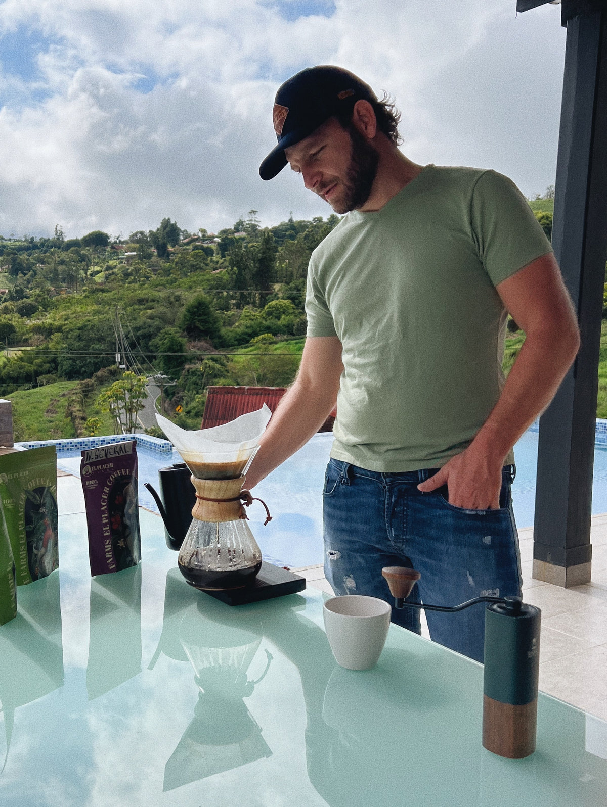 Pink Bourbon Sabastian Ramirez whole bean coffee single origin Colombia