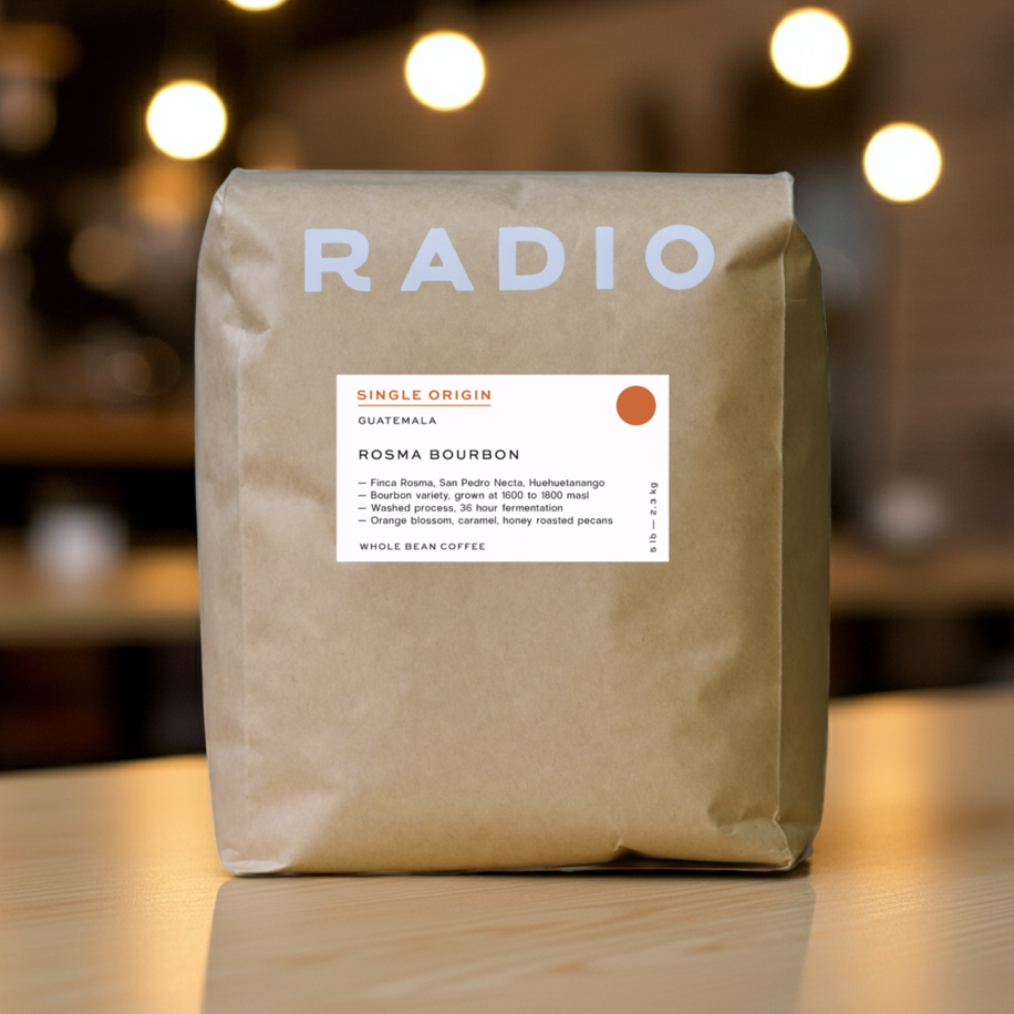 Guatemala singlr origin bourbon whole bean coffee