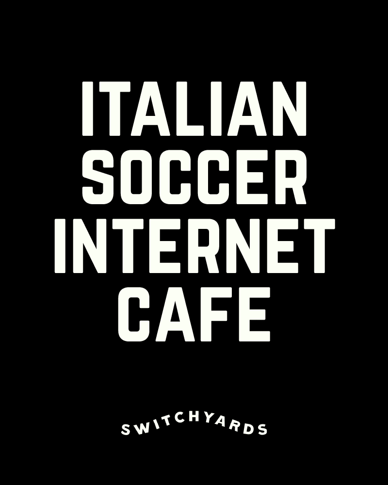 Whole Bean Coffee Blend from Radio Roasters Coffee - Italian Soccer Internet Cafe