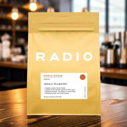 Kenya Whole Bean Single origin coffee