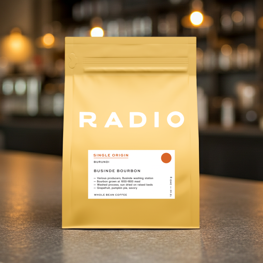 Burundi whole bean coffee single origin