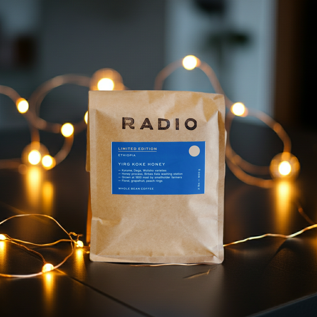 koke honey whole bean coffee