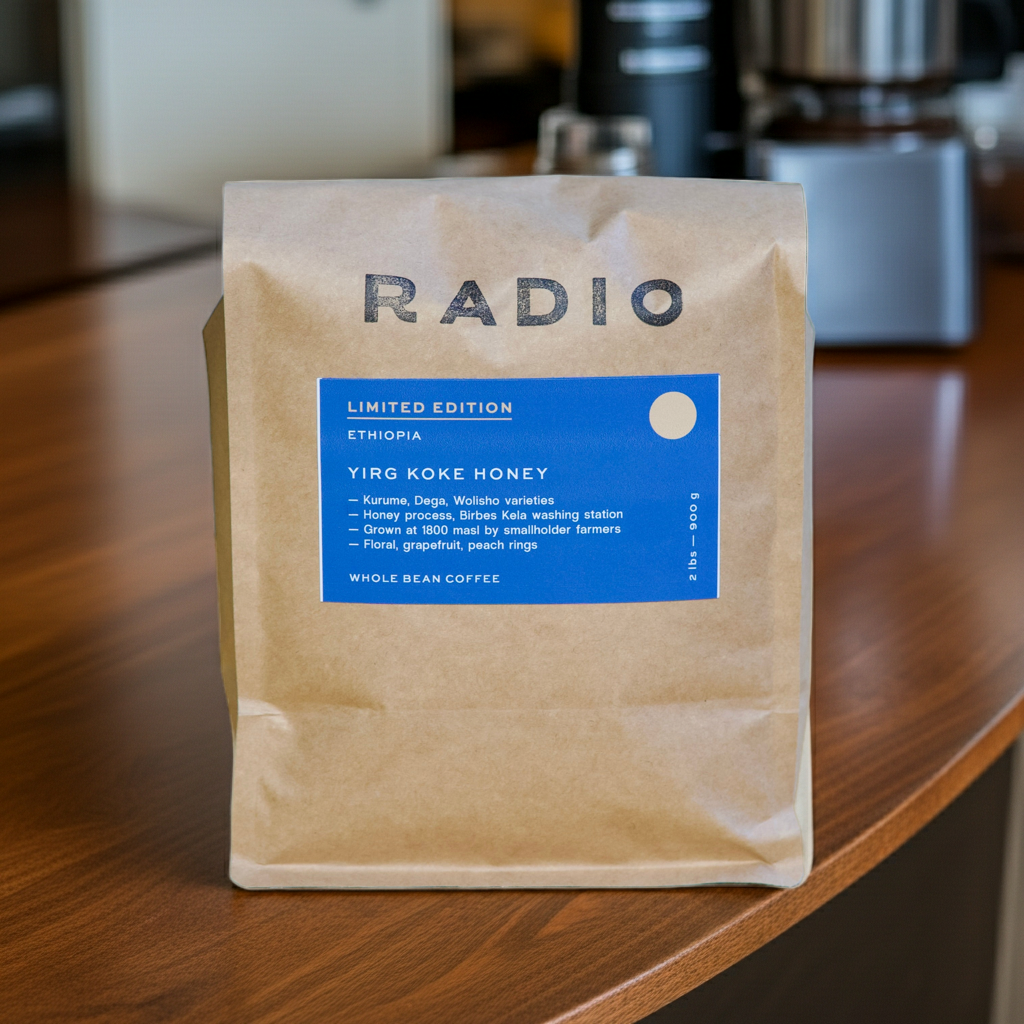 Koke Honey Whole Bean Coffee