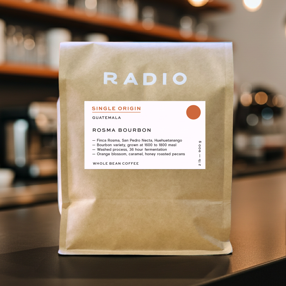 Guatemala  singlr origin bourbon whole bean coffee