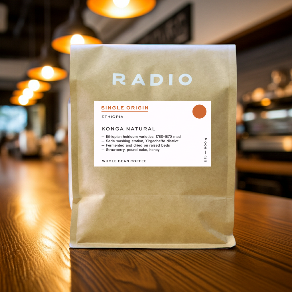 Ethiopia whole bean single origin