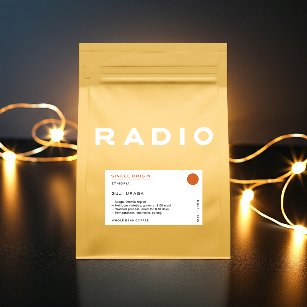 Guji Uraga whole bean coffee