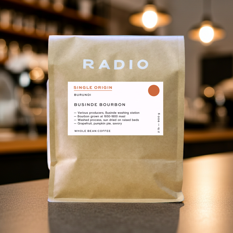 Burundi whole bean coffee single origin